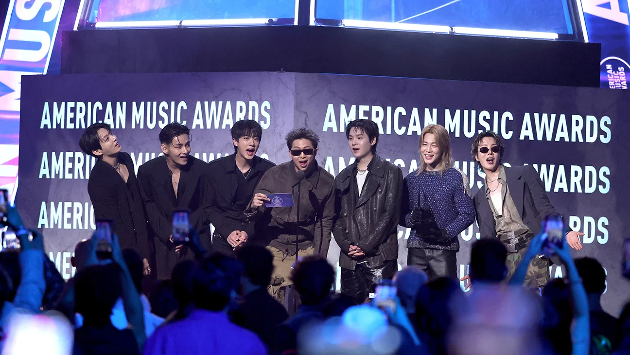 BTS regresa a los American Music Awards tras cuatro años y gana tres premios