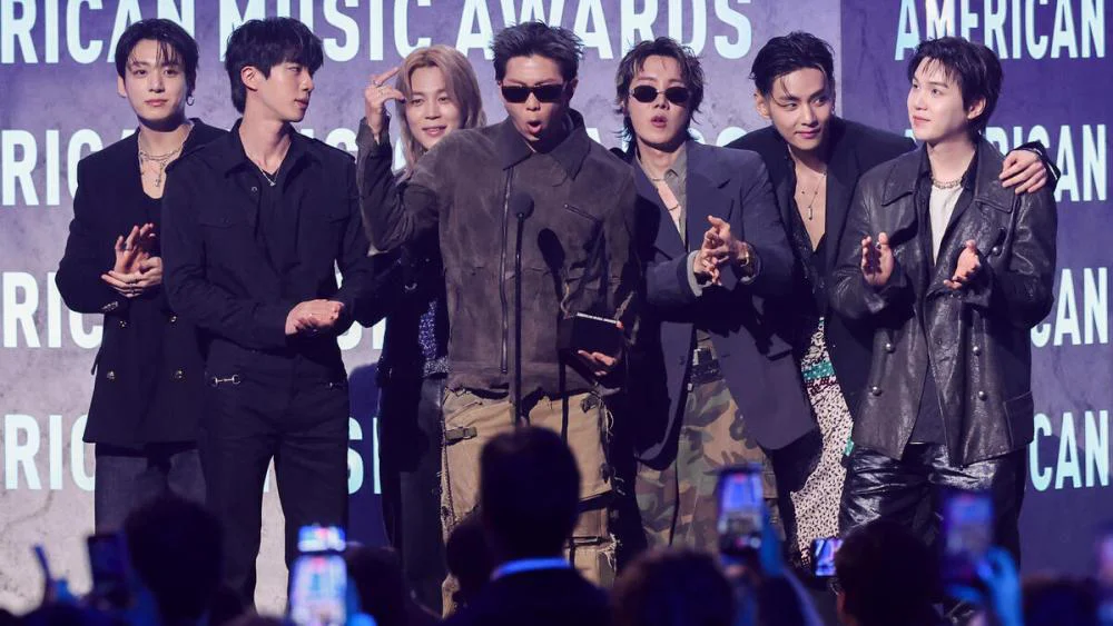 BTS, Katseye, Sombr y 'Golden' triunfan en los American Music Awards 2026