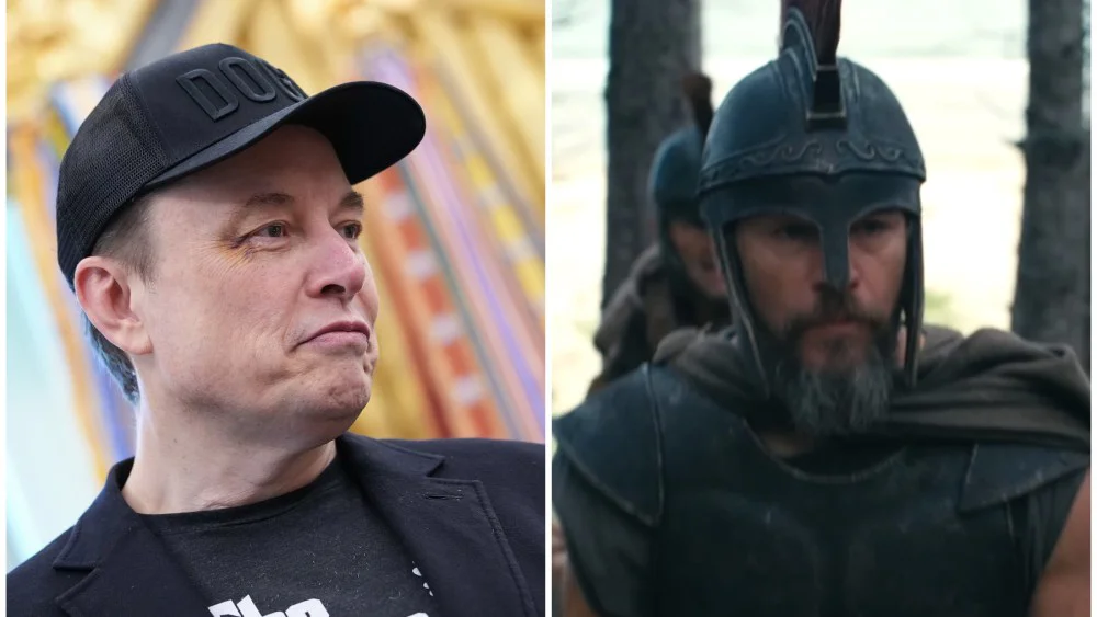 Elon Musk critica el casting diverso de 'The Odyssey' y los estándares de la Academia