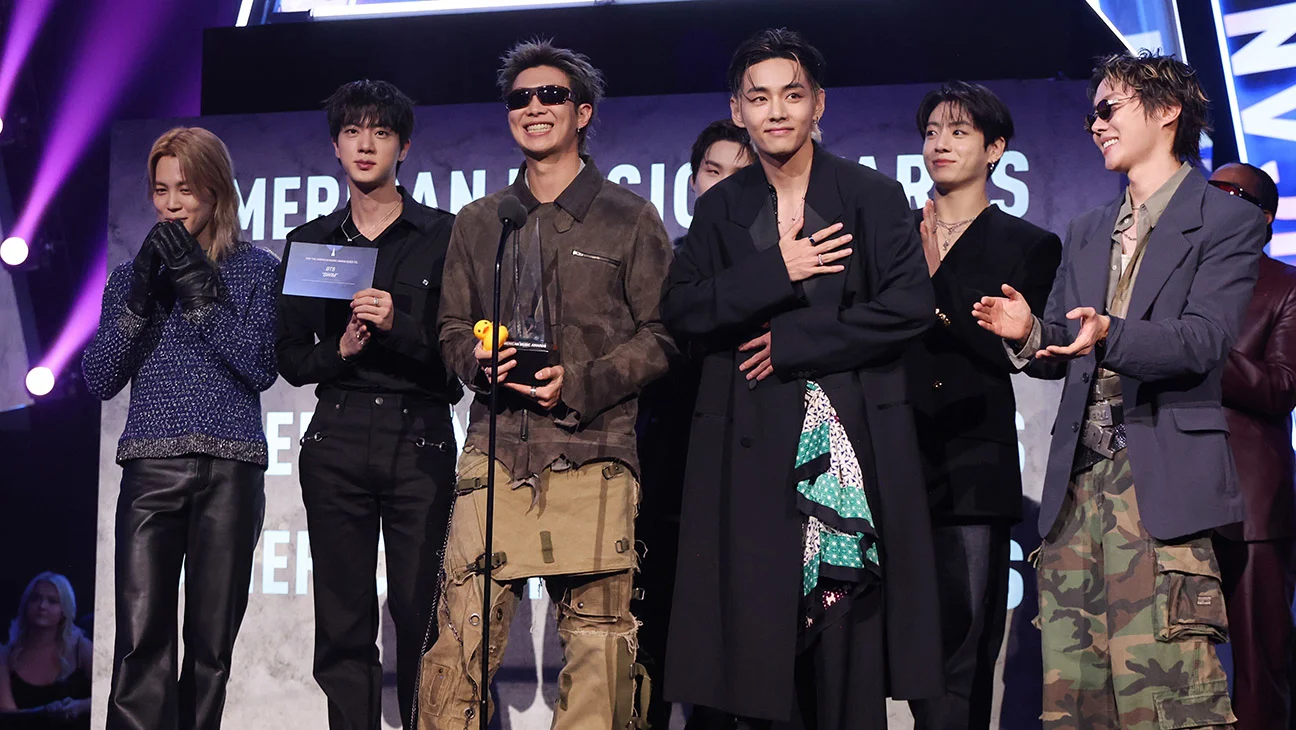 BTS arrasa en los American Music Awards 2026 al ganar sus tres nominaciones