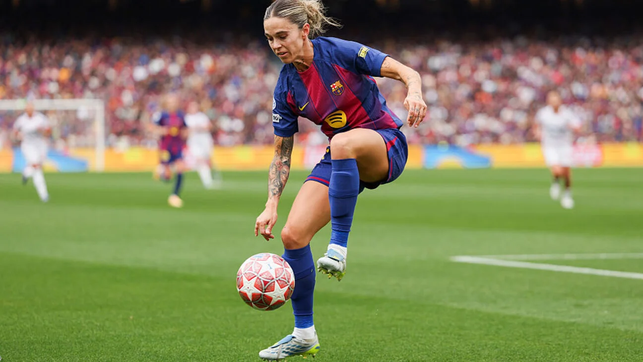 FC Barcelona Femení y OL Lyonnes disputan la final de la UEFA Women's Champions League 2026
