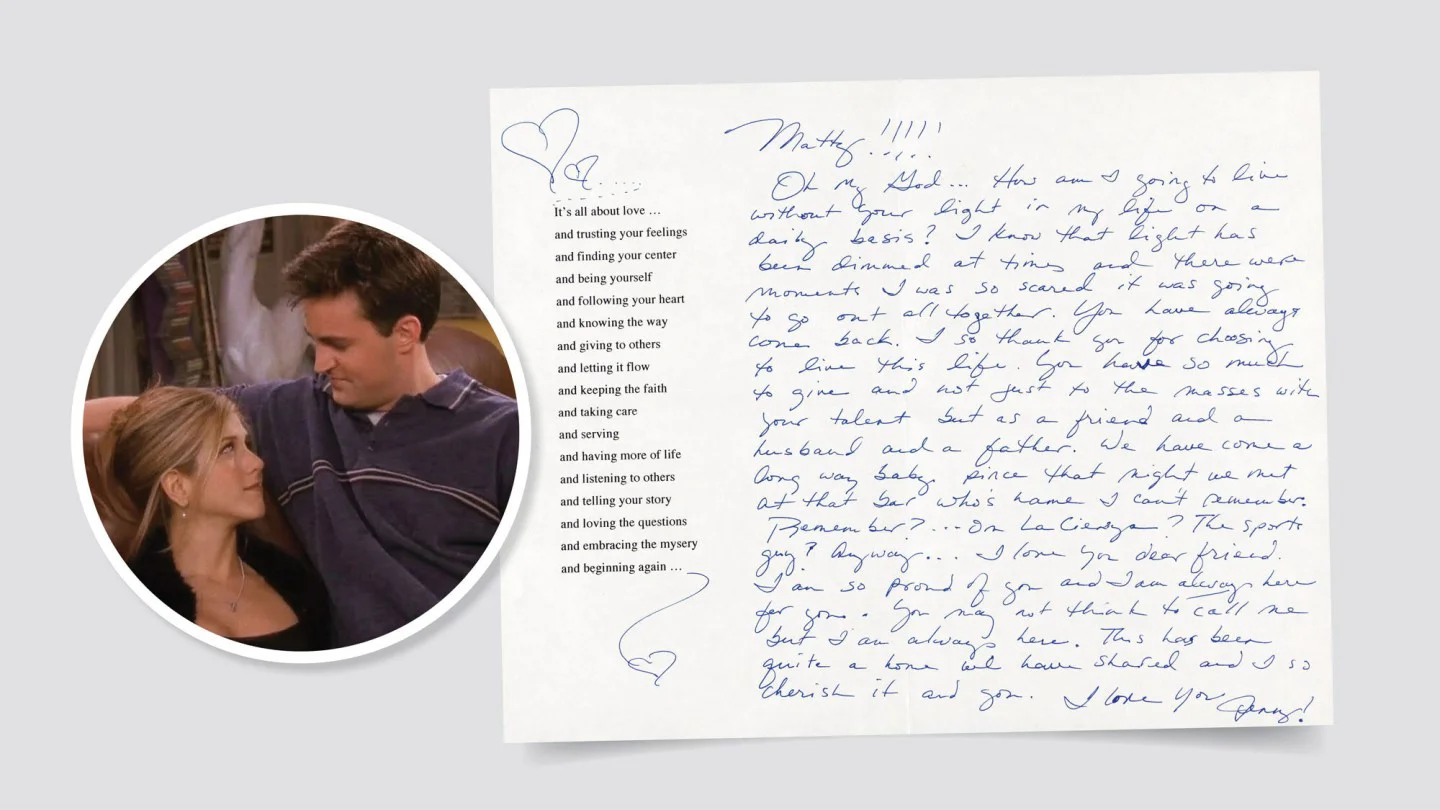 Subastarán más de 130 objetos personales de Matthew Perry para fundación contra adicciones