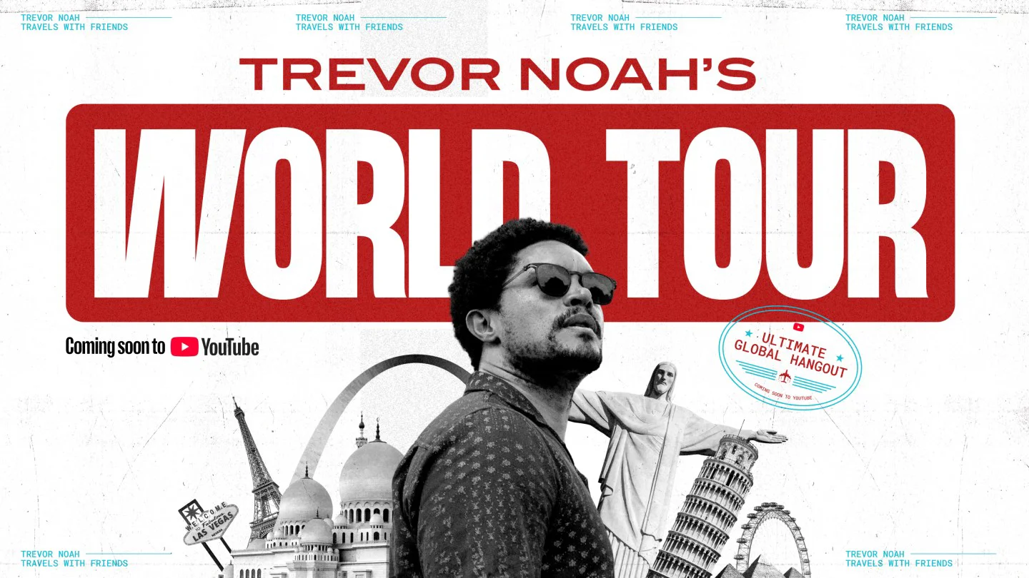 YouTube se presenta como la nueva TV en su evento Brandcast 2026 con Trevor Noah
