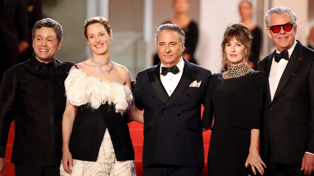 Andy García recibe ovación de siete minutos en Cannes por su película 'Diamond'