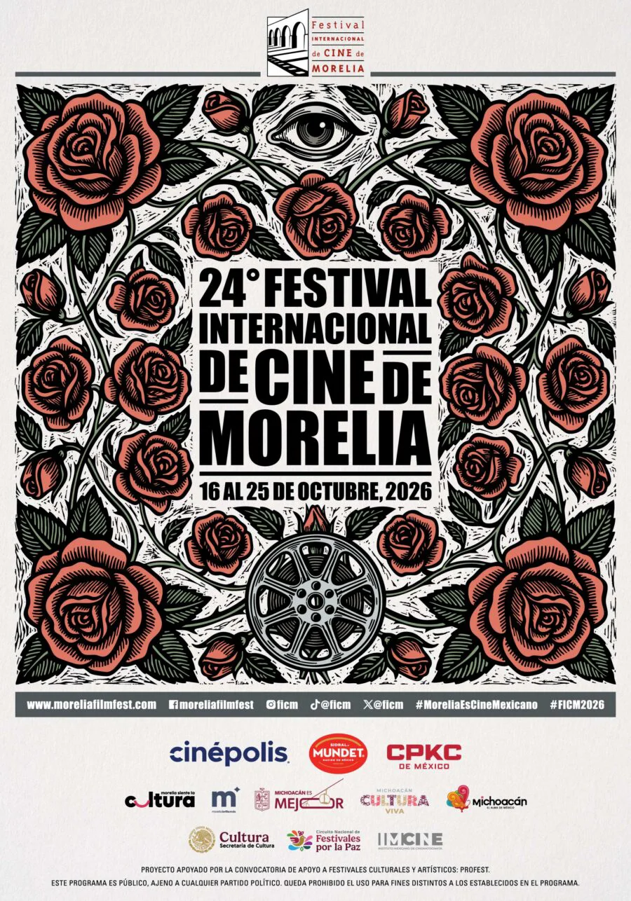 Presentan cartel oficial de la 24ª edición del Festival Internacional de Cine de Morelia