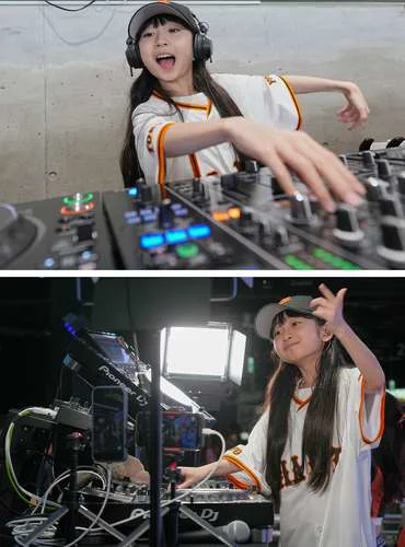 Rinoka, la DJ de 9 años que ostenta el récord Guinness desde los seis