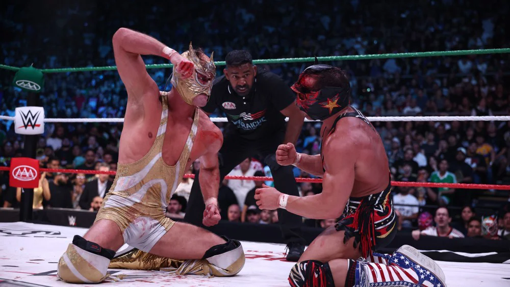 Video de lucha AAA/WWE supera 2.2 millones de reproducciones tras combate en Monterrey