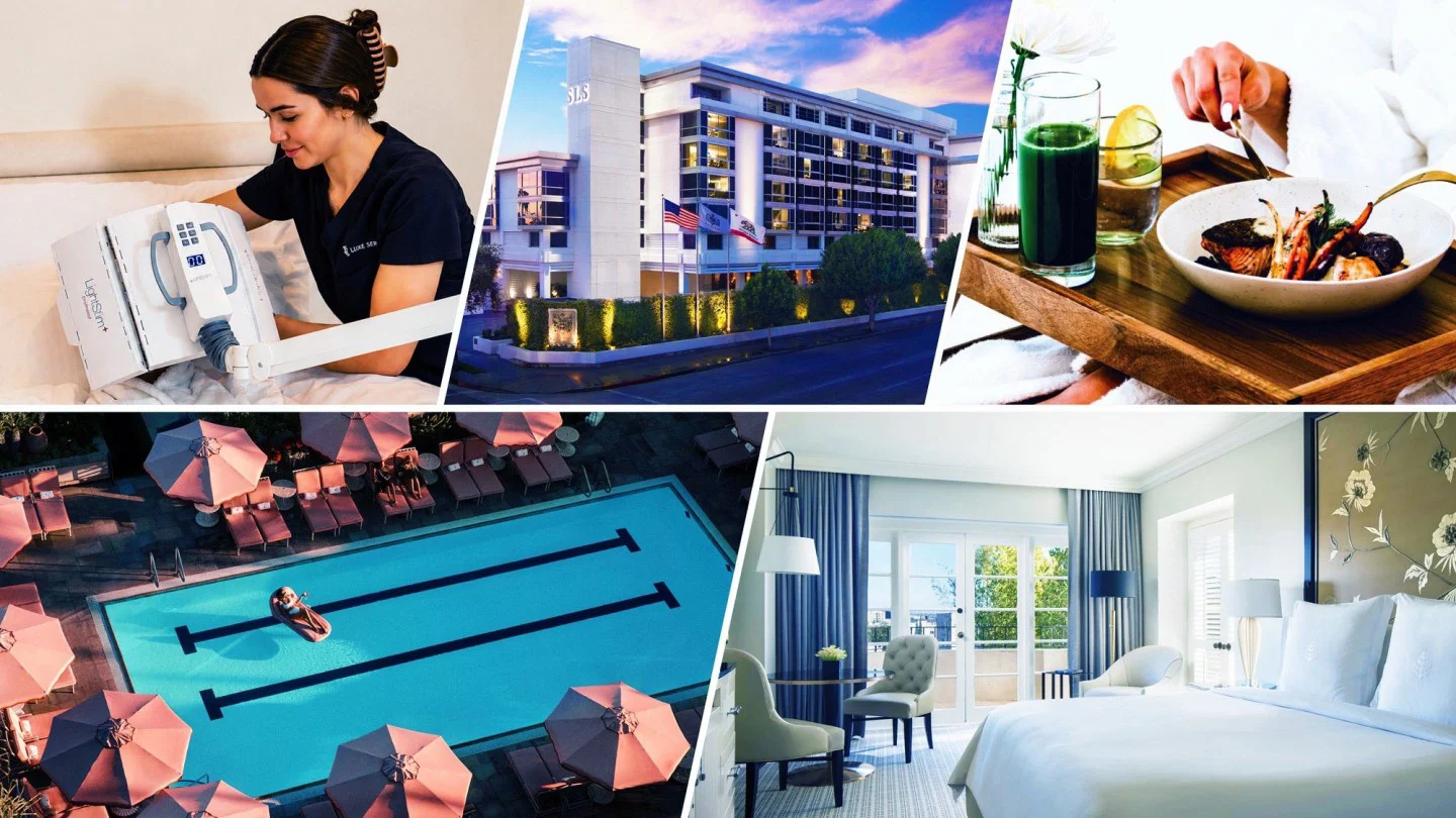 Hoteles de lujo en Los Ángeles se especializan en recuperación post-cirugía estética