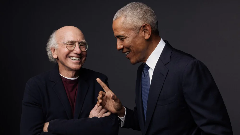 Larry David estrena en HBO serie de sketches históricos con Barack Obama como productor