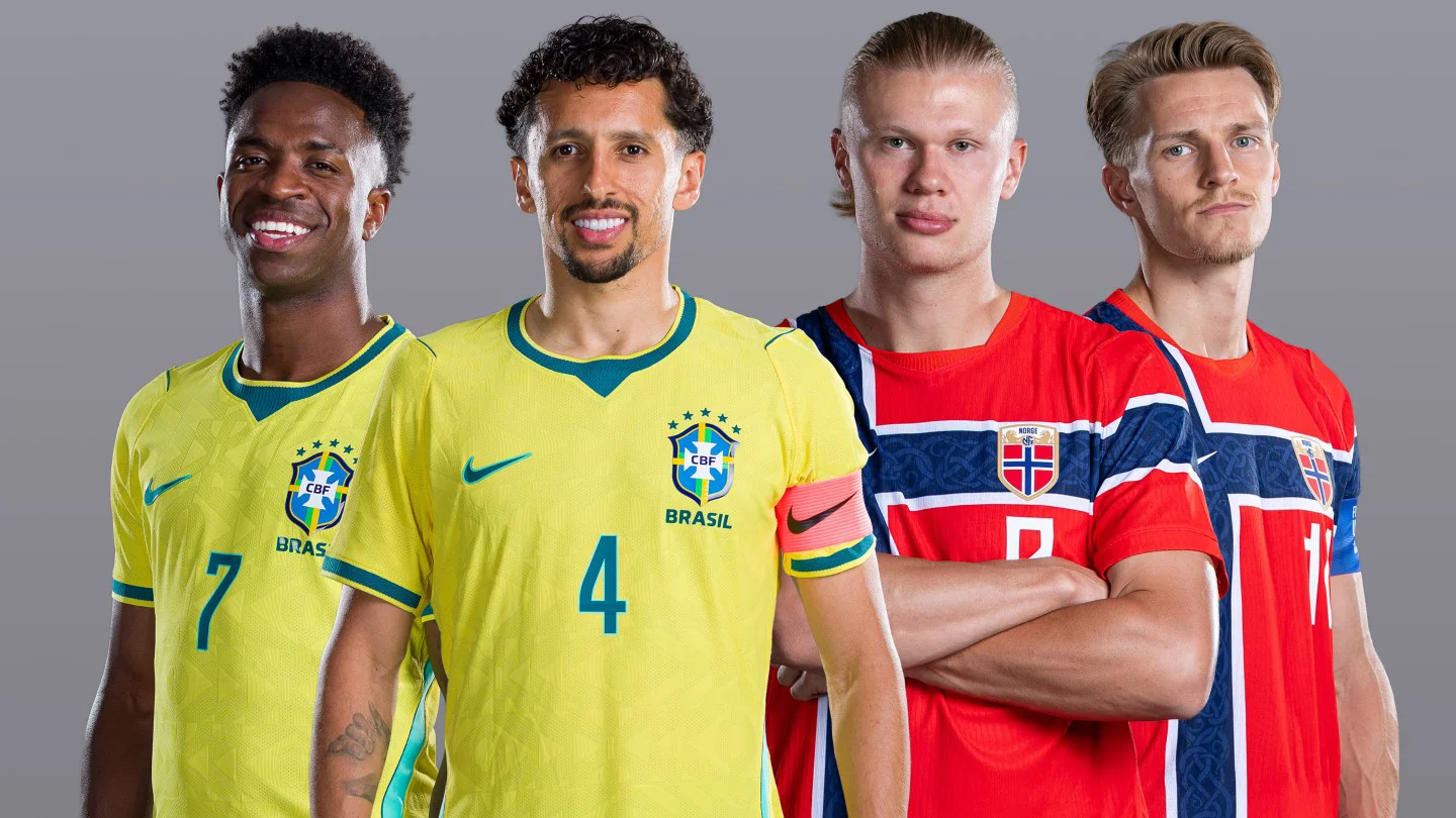 Cómo ver el partido de octavos de final entre Noruega y Brasil en el Mundial 2026