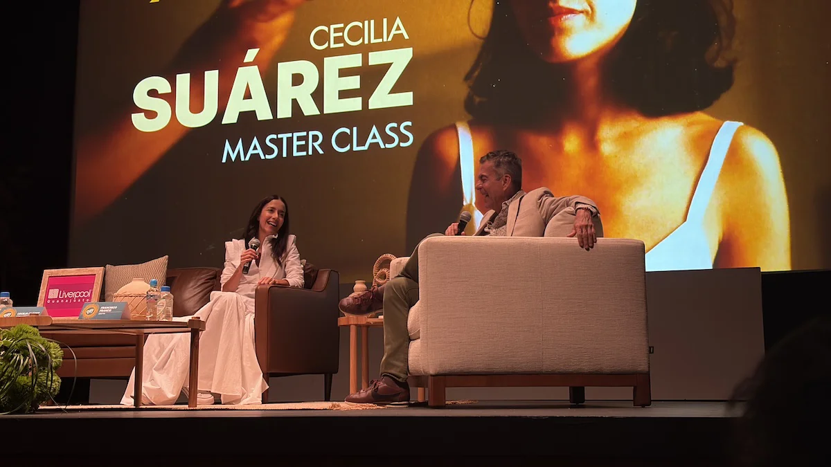Cecilia Suárez recibe Galardón de Plata y ofrece master class en el GIFF 29