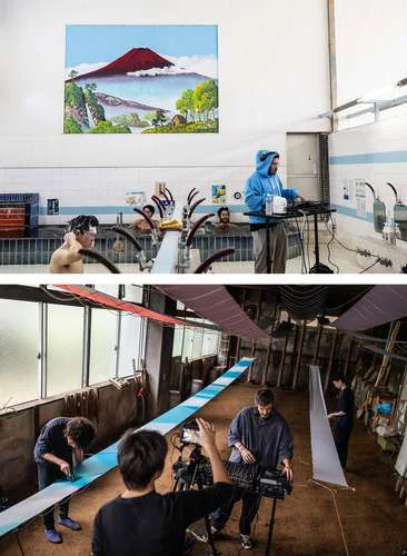 Colectivo Login.jp transforma baños y mercados en clubes para archivar negocios tradicionales de Tokio
