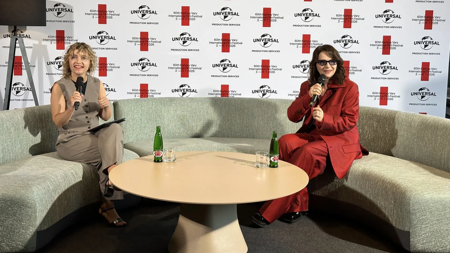 Juliette Binoche expresa su deseo de dirigir ficción durante el Festival de Karlovy Vary