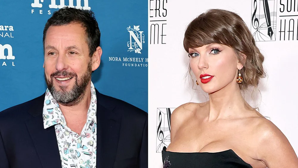 Taylor Swift y Travis Kelce contrajeron matrimonio con Adam Sandler como oficiante y ganan demanda por plagio