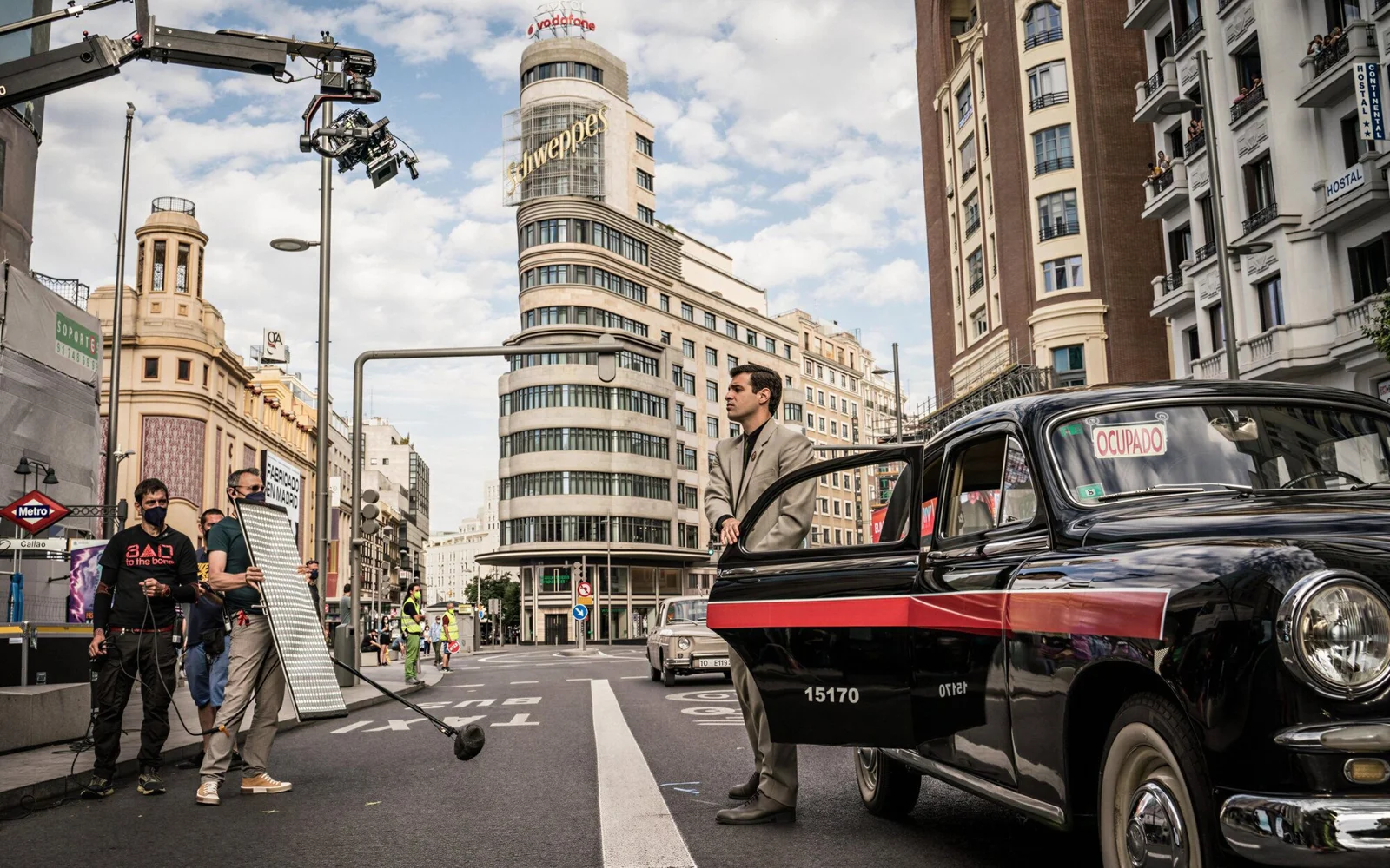 Madrid restringirá rodajes en el barrio de Los Jerónimos tras quejas vecinales