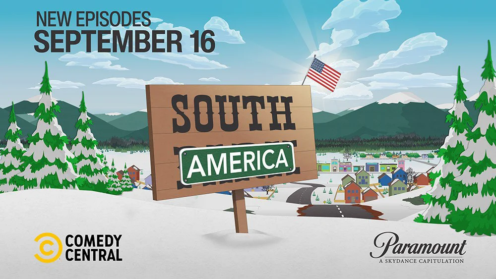South Park se renombra 'South America' para el estreno de su temporada 29
