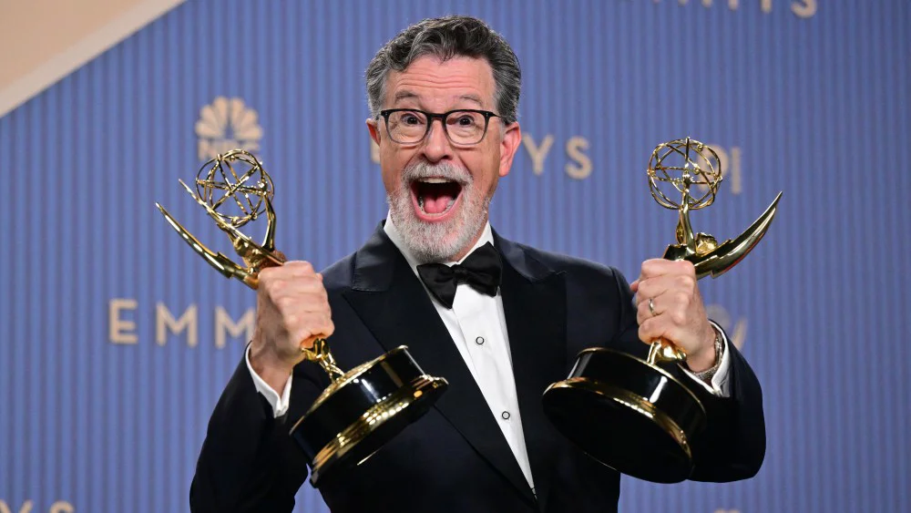 Stephen Colbert descarta regresar a la televisión nocturna tras ganar el Emmy
